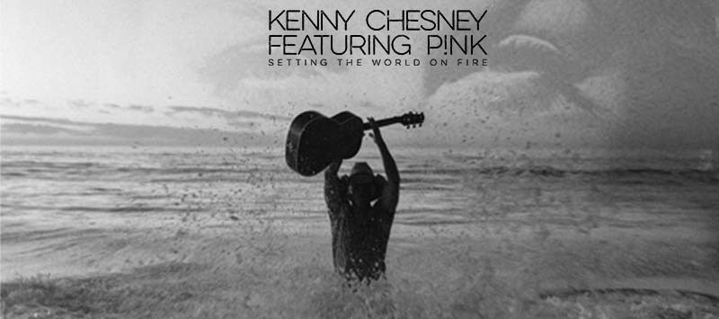 Kenny + P!NK Hit No. 1 with Setting The World On Fire