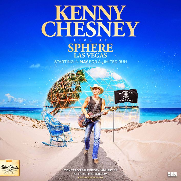 KENNY CHESNEY IS SPHERE IN LAS VEGAS’ NEXT STAR