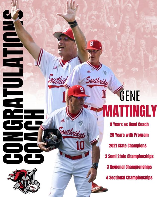 Southridge Baseball's Gene Mattingly steps down