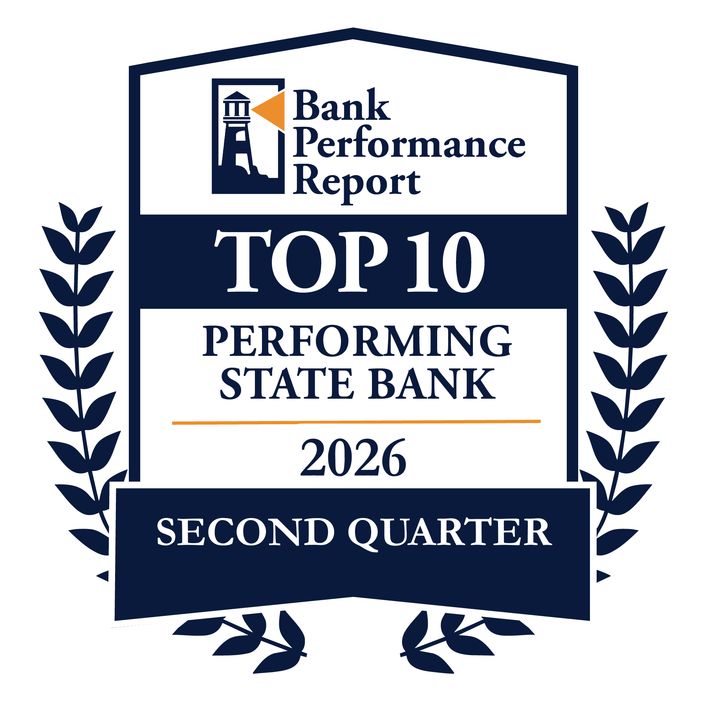 Springs Valley Bank & Trust Company Recognized as a Top 10 Performing Bank in Indiana by the Bank Performance Report