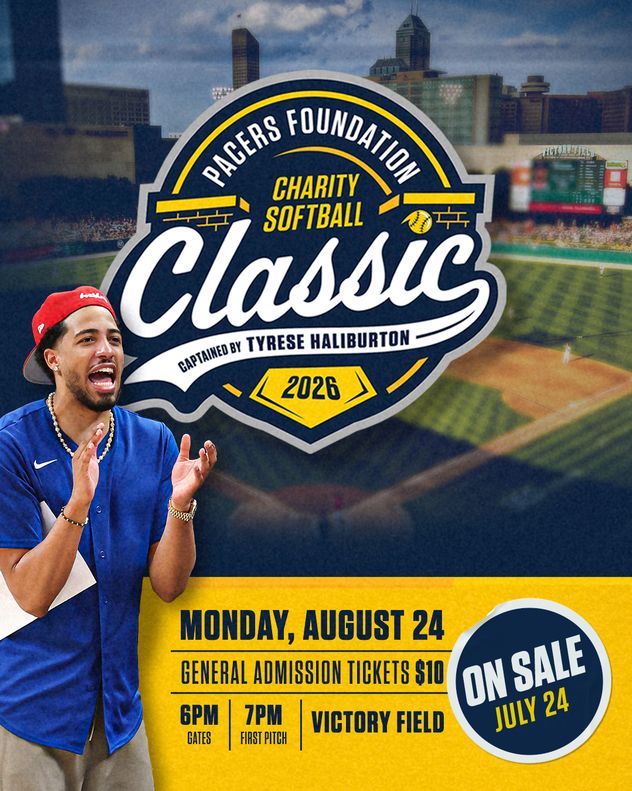 Tyrese Haliburton to captain Pacers Foundation Charity Softball Classic at Victory Field Aug. 24