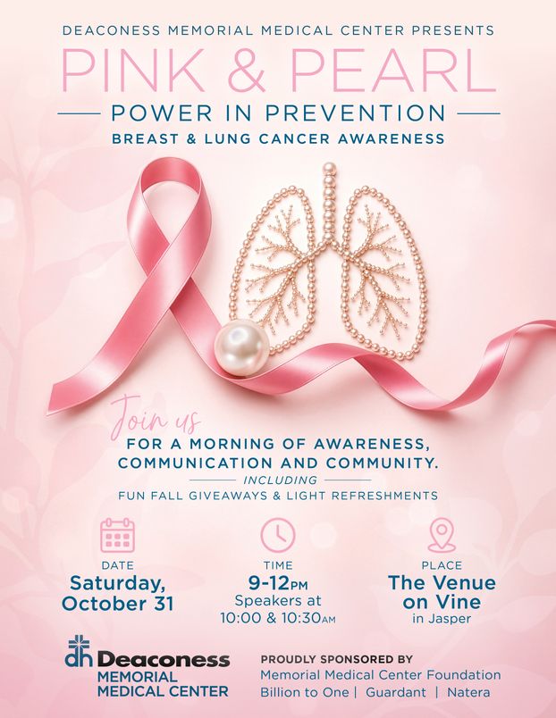 Deaconess Lange-Fuhs Cancer Center to Host   Pink & Pearl – Power in Prevention Event