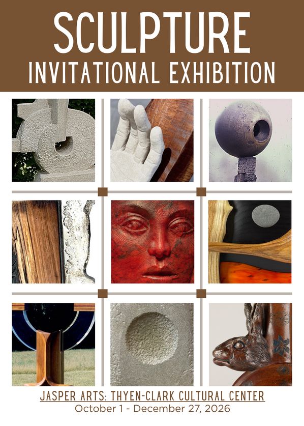 SCULPTURE INVITATIONAL EXHIBIT AT THE THYEN-CLARK CULTURAL CENTER