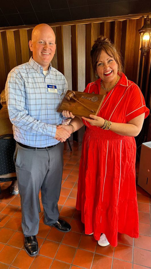 Derek Budd Named President of the Rotary Club of Dubois County; Austin Welp Honored as Rotarian of the Year