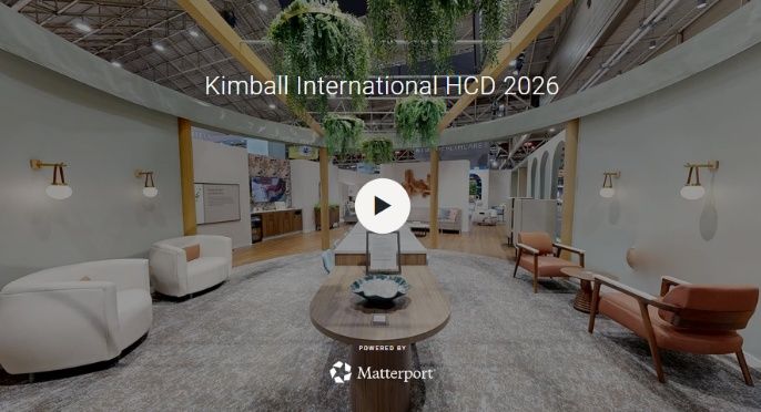 Kimball International’s “Experience as Medicine” Booth at Healthcare Design Conference & Expo Wins Best Brand Storytelling Award