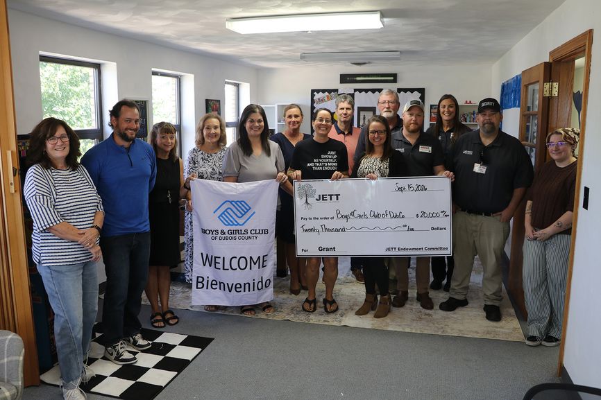 JETT Grant Fuels Launch of Boys and Girls  Club in Dubois County