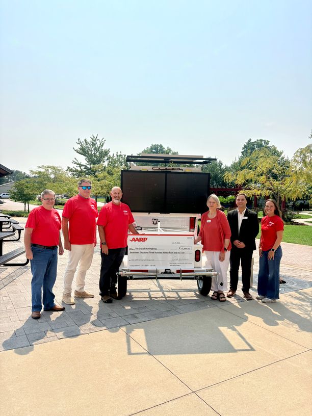City of Huntingburg Street Department Receives $17,394 AARP Community Challenge Grant.