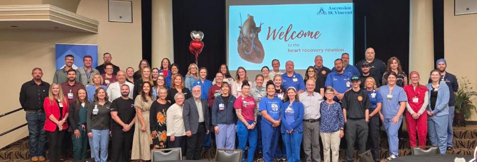 Ascension St. Vincent Evansville reunites heart patients and care teams in emotional celebration of recovery and innovation