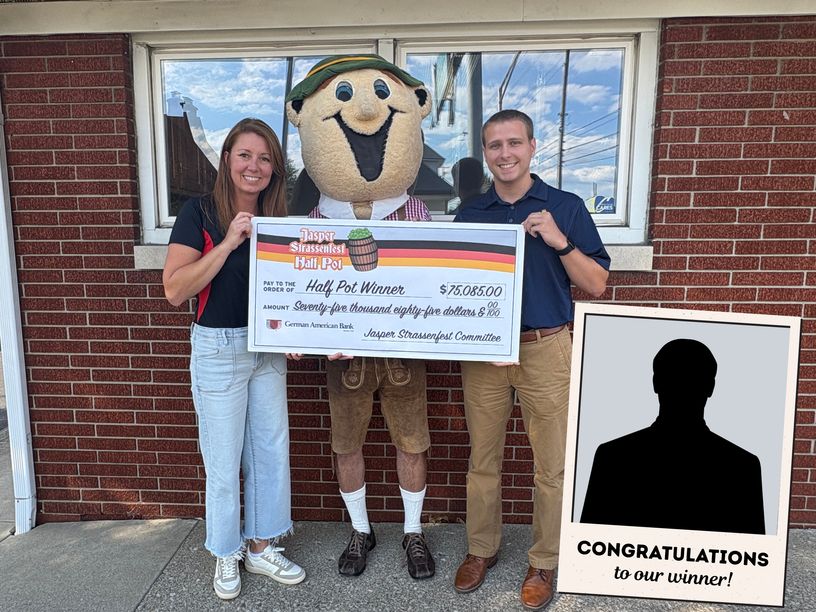 Jasper Strassenfest Half Pot Winner Has Claimed $75,085 Prize