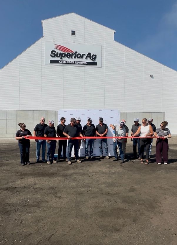 Superior Ag Celebrates Grand Opening of Ohio River Terminal with Ribbon Cutting