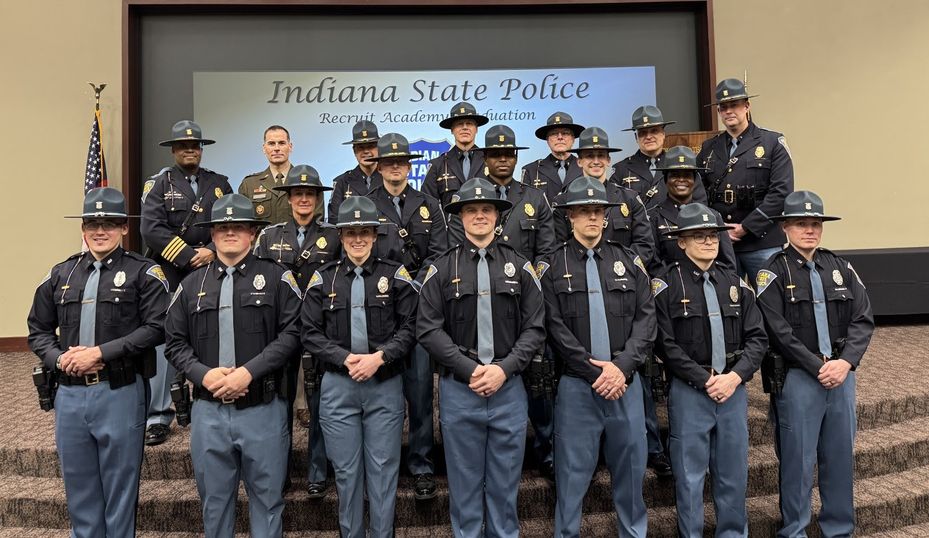 Graduation of the 89th Indiana State Police Lateral Recruit Academy