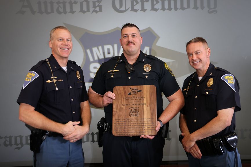 Capitol Police Officer Kurt Bensheimer Awarded 2025 Capitol Police Officer of the Year
