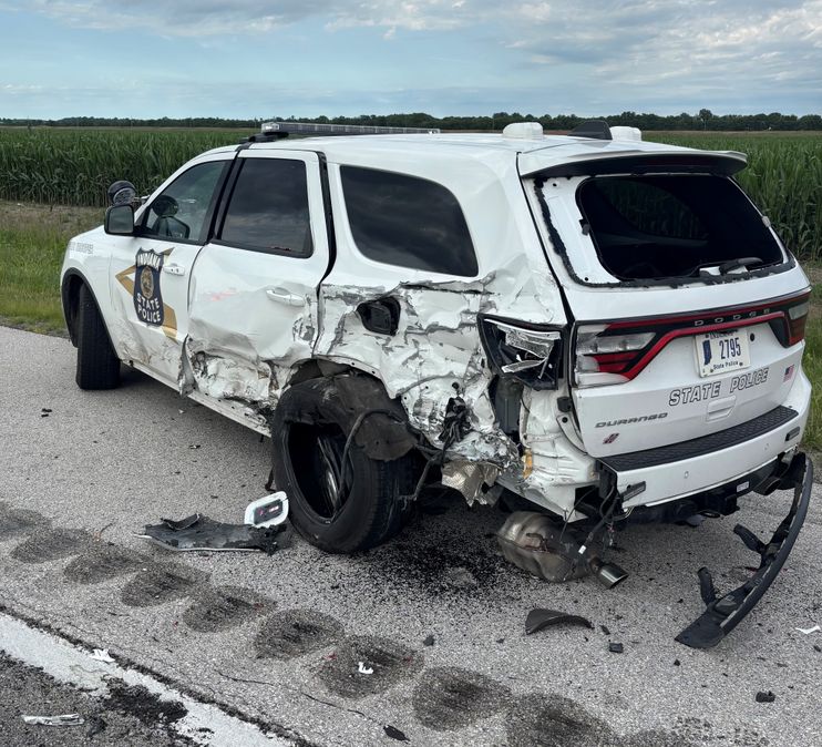 Indiana State Trooper Injured After Being Struck Along US 41
