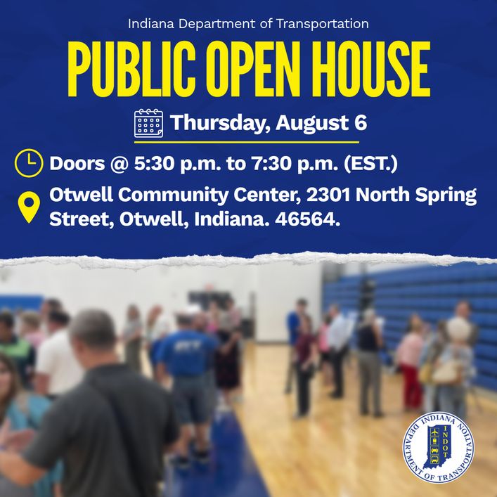 INDOT to hold public open house for a bridge and road construction project for State Road 257 in Pike County