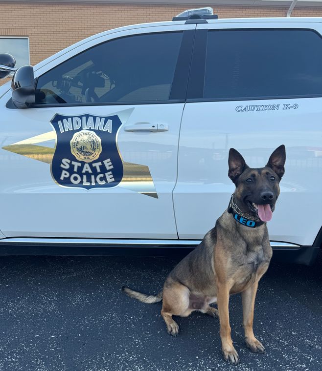Indiana State Police K9 Leo to Get Donation of Body Armor