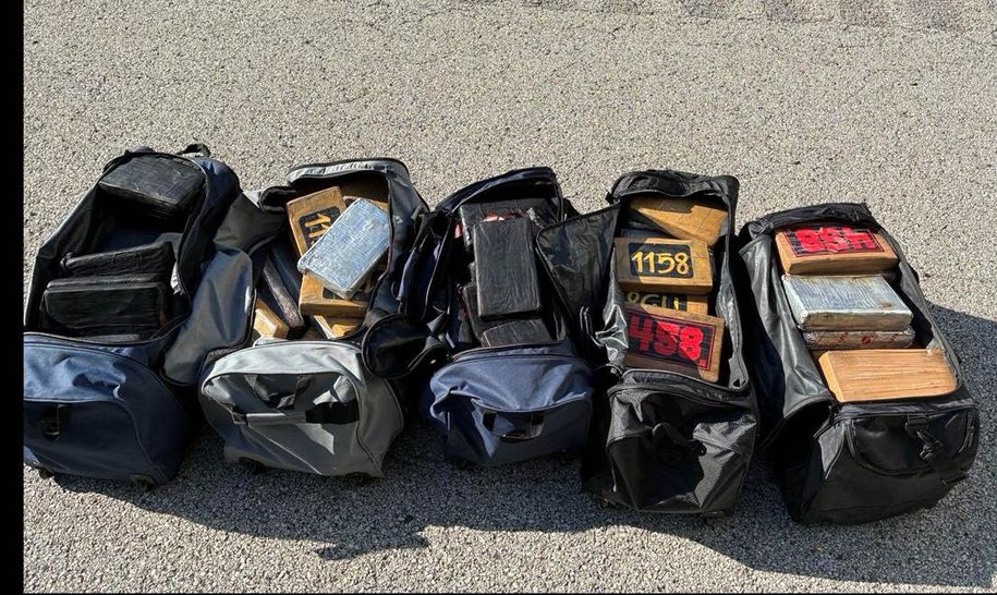 Traffic Stop Leads to Seizure of Estimated 3.8 Million Dollars of Cocaine