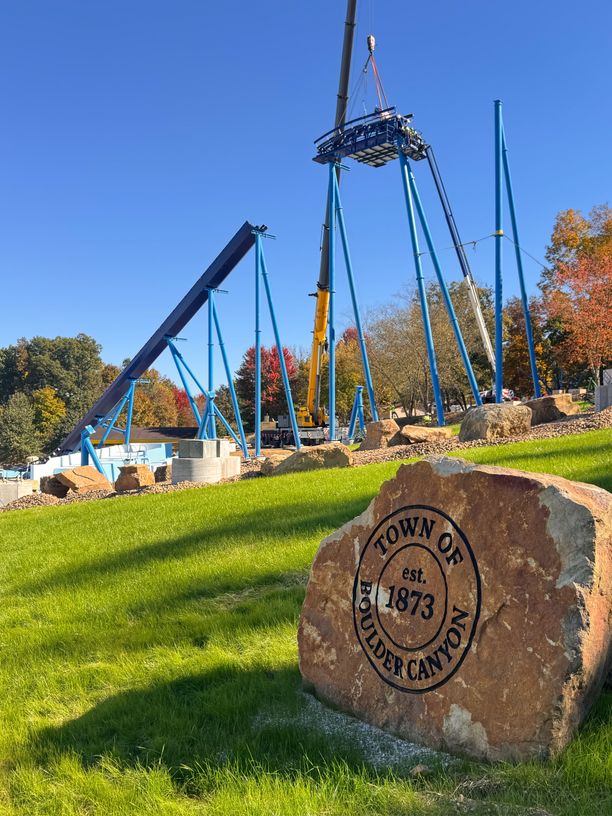 Holiday World’s Cannonball! Lift Hill “Crowned”