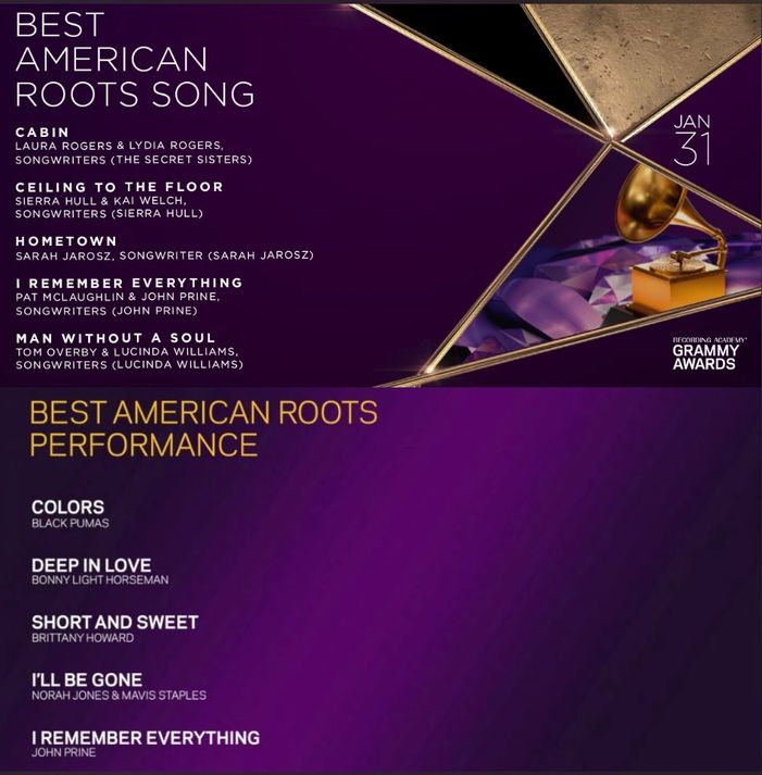 John Prine 2021 Grammy Nominations