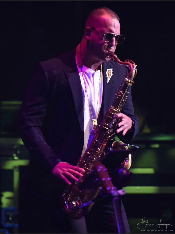 JCharlie DiPuma playing saxophone