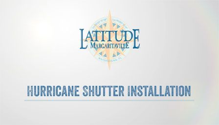 Hurricane Shutter Installation 