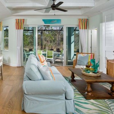 Living room with sofa and table