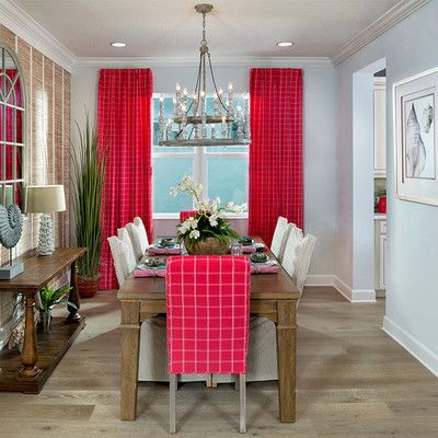 Lunch room with large wooden table