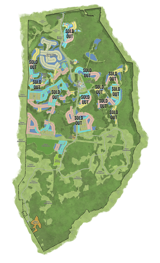 Latitude Margaritaville Hilton Head Plan with areas of community current homesite release and interest
