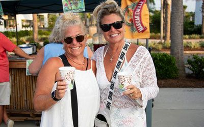 Residents enjoying the Latitude Bar