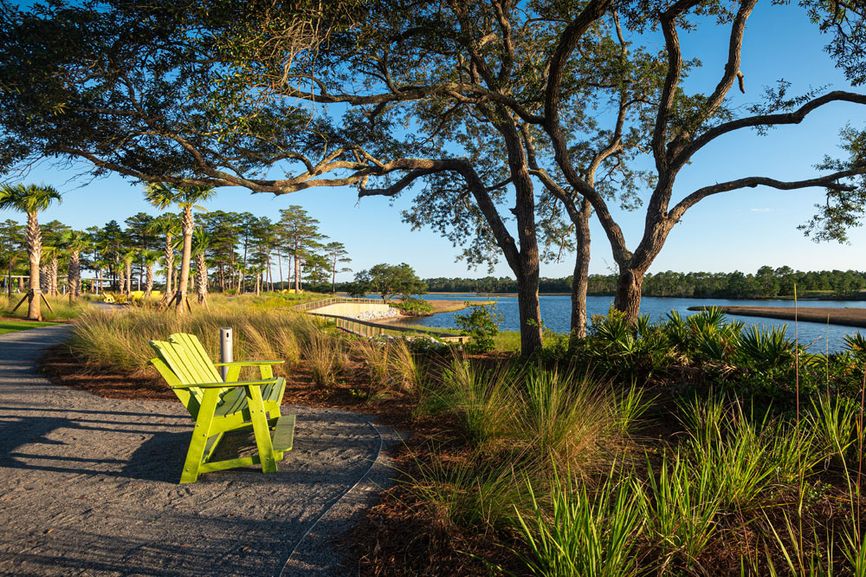 View of Intracoastal Waterway in Latitude Margaritaville Watersound, Florida