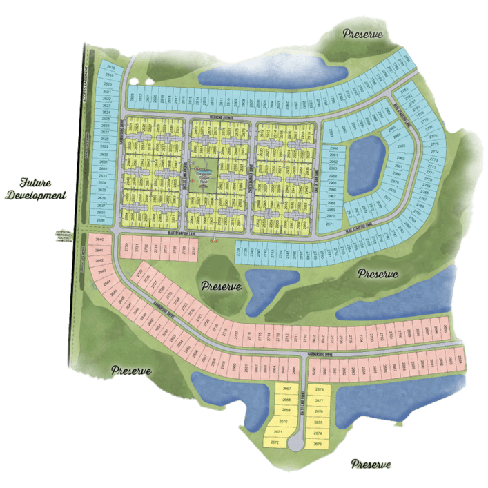 Latitude Margaritaville Hilton Head Plan community plan for Phase 6