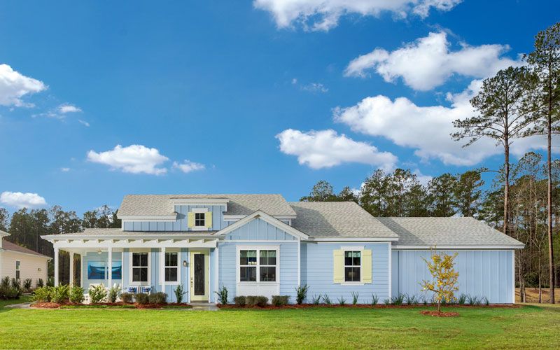 Dreamsicle model home