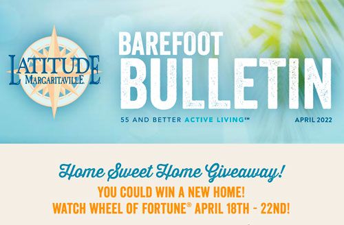 You could win a Latitude Margaritaville home!