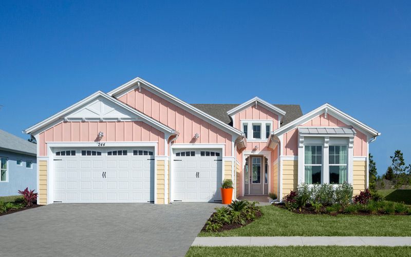 Residents enjoying outdoor amenities, public spaces and group activities