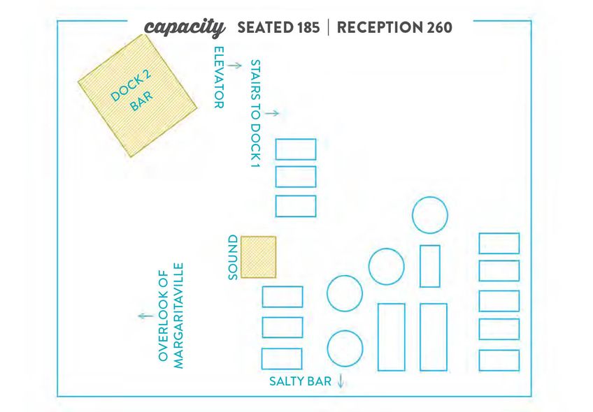 A image with Dock 2 floor plan. Visually impaired customers please call for assistance.