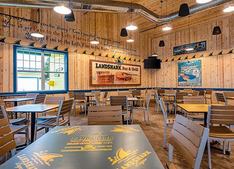 LandShark Dining area