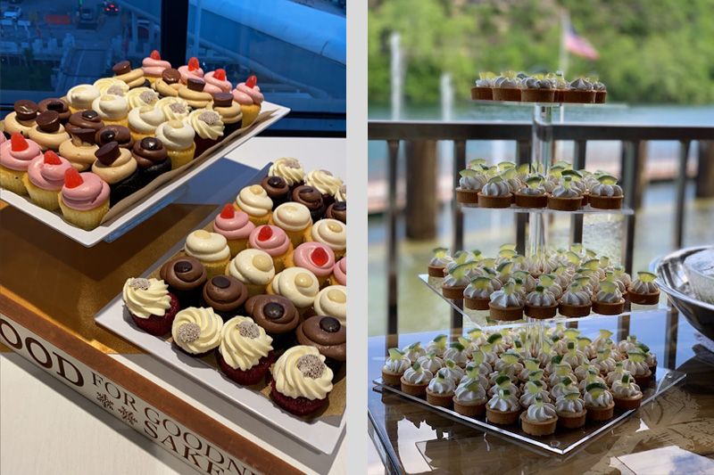 Party dessert spreads