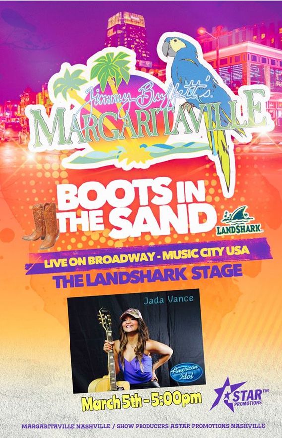 5:00-6:30pm : Boots in the Sand
