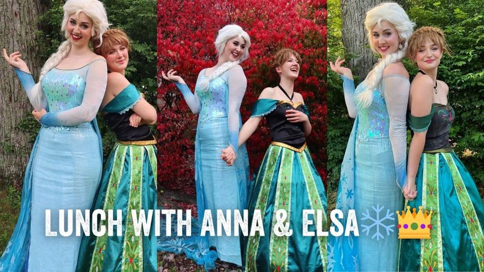 Lunch With Frozen (Anna & Elsa)