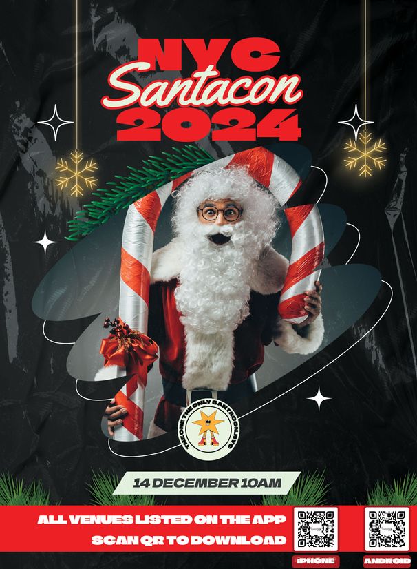 10:00am : NYC Santacon
