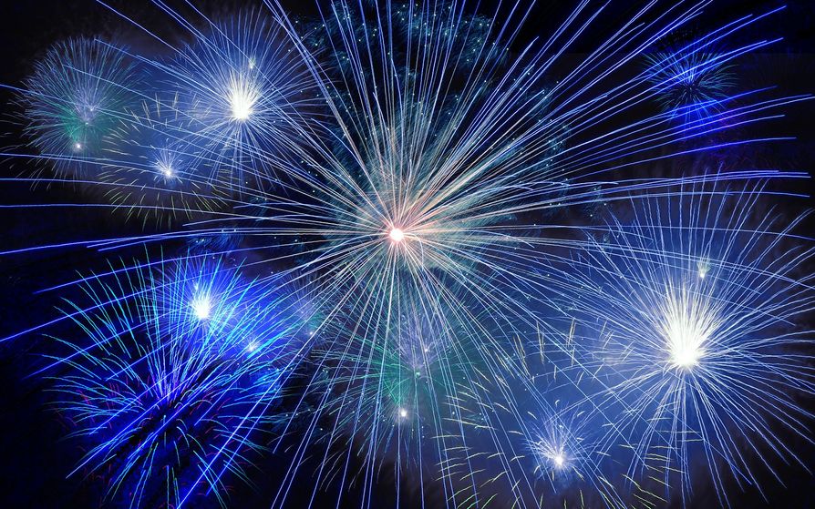Fireworks at Barefoot Landing