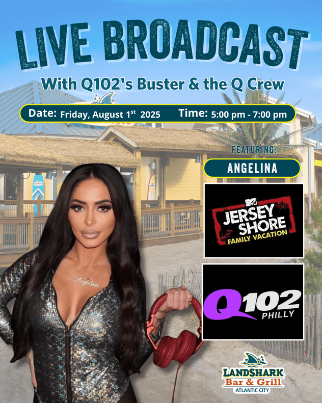 Q102's Live Broadcast featuring Angelina from Jersey Shore