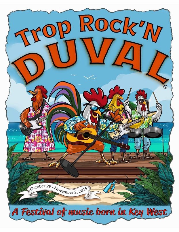 11:00am - 11:00pm: Official Trop Rock'N Duval
