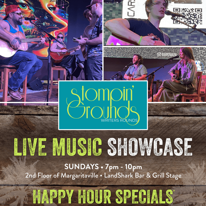 7:00PM: Singer Songwriter Showcase