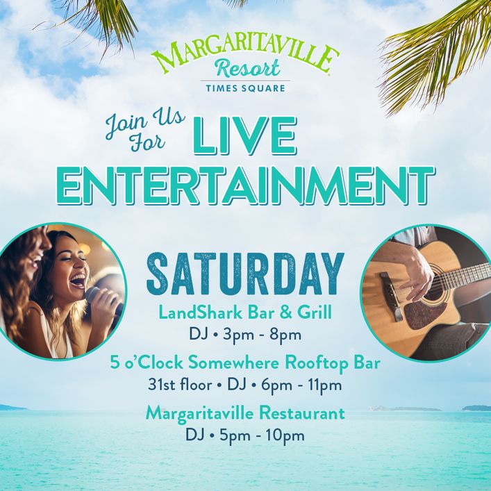 5:00 PM - 10:00 PM :Live Entertainment