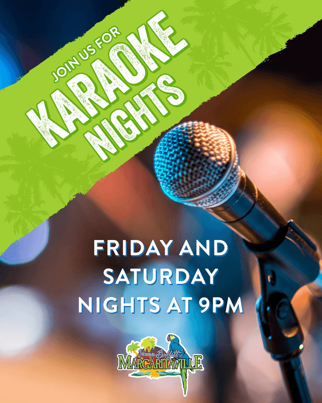 9:00pm - 12:00am: Karaoke Night