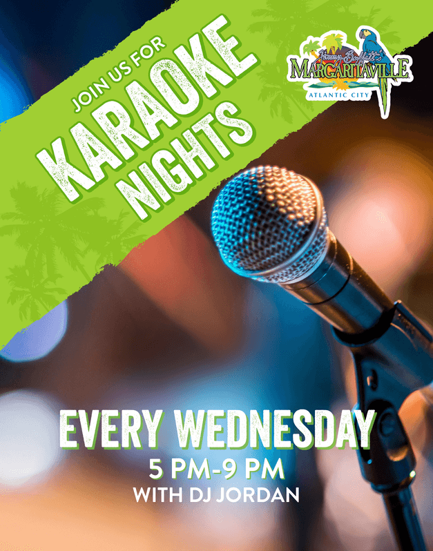 5:00pm - 9:00pm : Karaoke Night