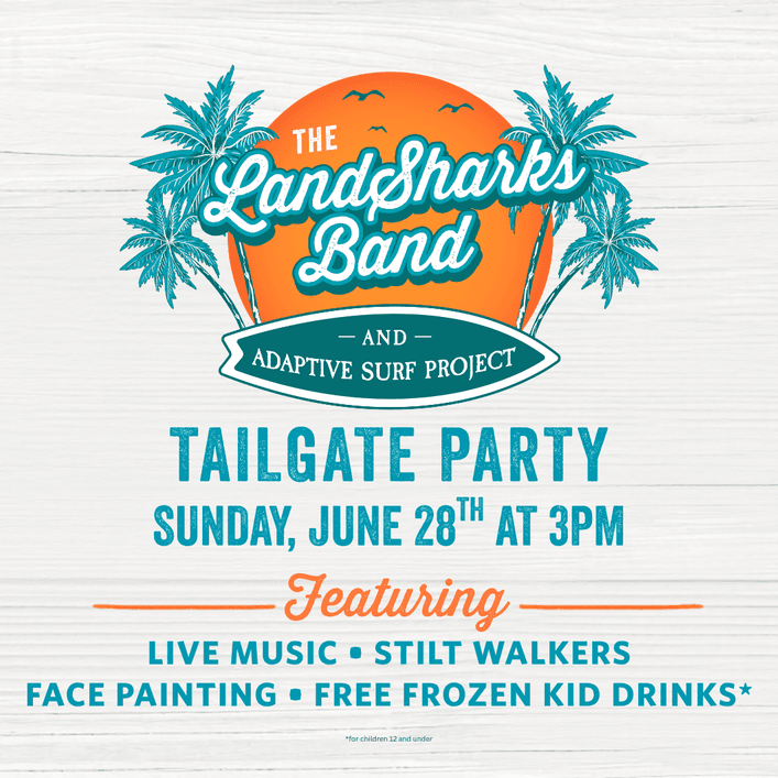 The LandShark Band & Adaptive Surf Project Tailgate Party