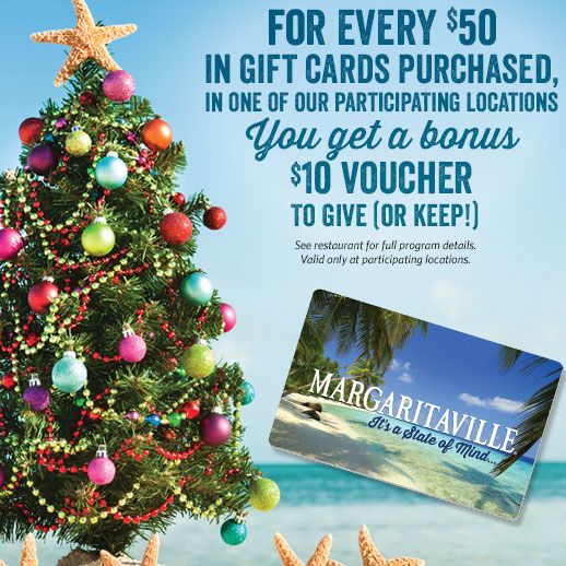Christmas In the Caribbean Gift Card Bonus