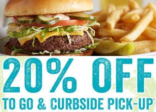 Margaritaville and LandShark Bar and Grill logos with coupon offer- save 20 percent