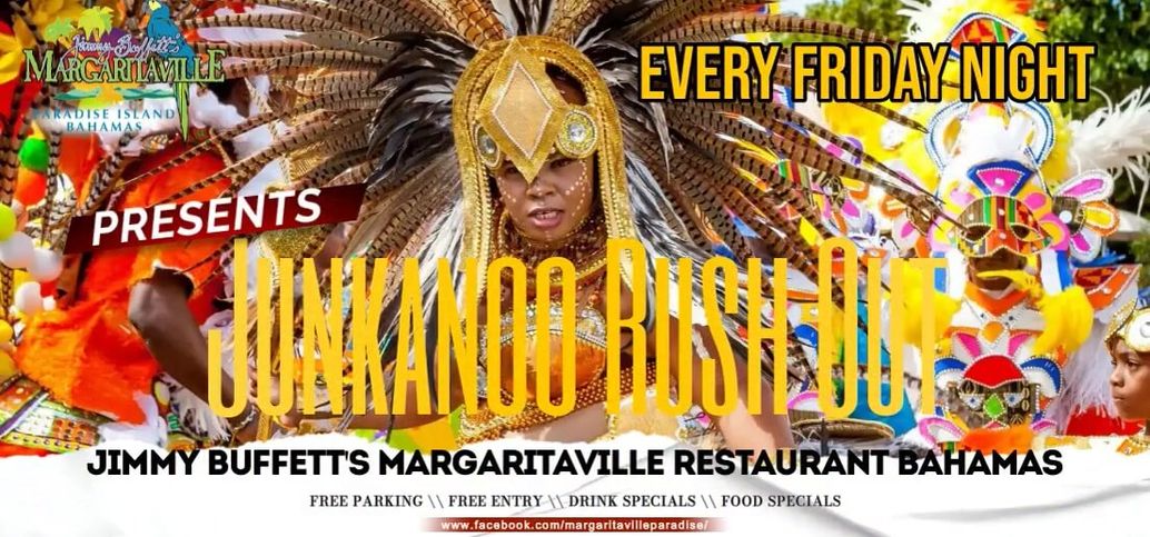 Junkaroo Rush Out. Free Parking. Free Entry. Drinks Specials. Food Specials.